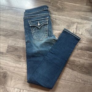 True Religion Dark Blue Skinny Jeans